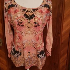 COPY - J M Collection embellished top